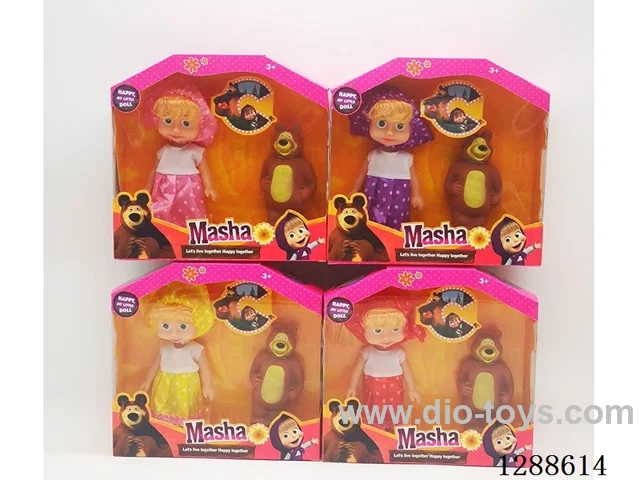 6 inch doll set 4 mixed