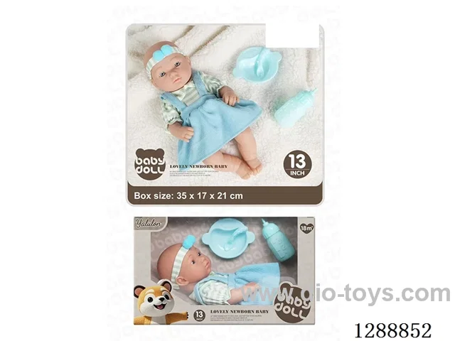 13-inch fully Vinyl newborn doll