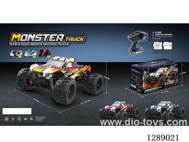 1:16 High-Speed Car, 390 Motor (Brushed), included battery