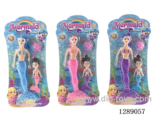 11.5 inch Mermaid Barbie set with light included battery