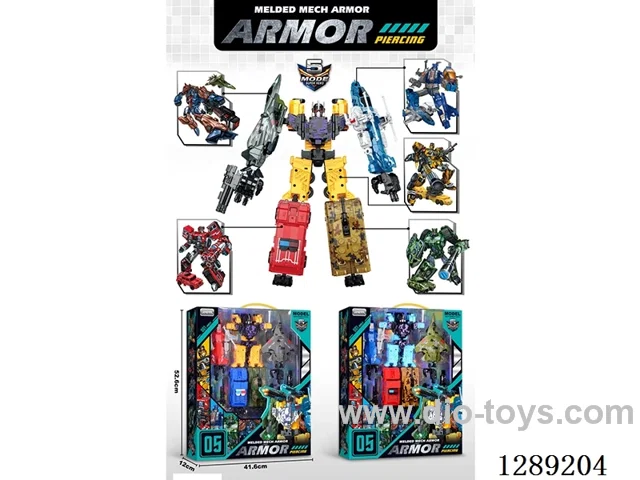 (GCC) 5-in-1 Transformable Toys