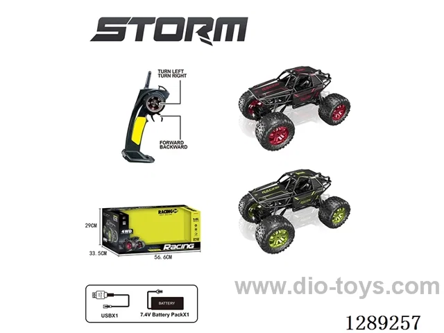 2.4G 1:6 4WD RC Rock Crawler + Included battery