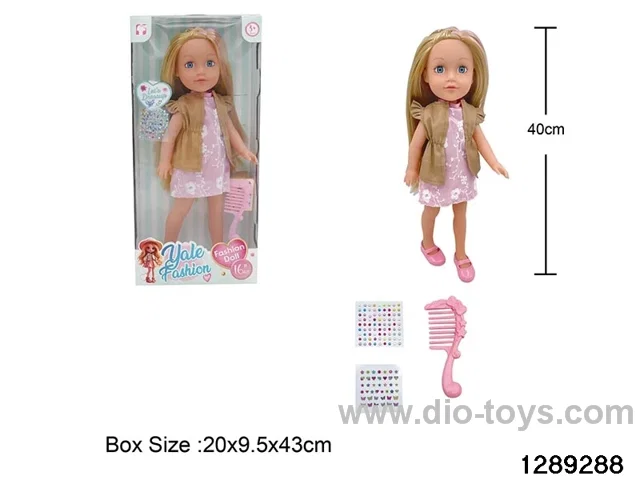 16inch doll in window box