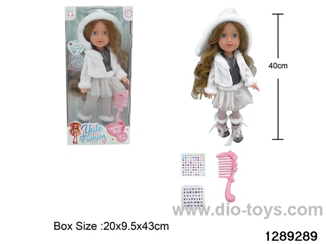 16inch doll in window box