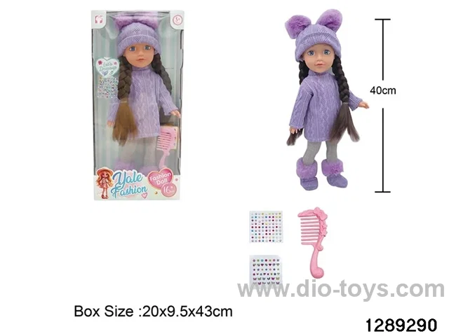 16inch doll in window box