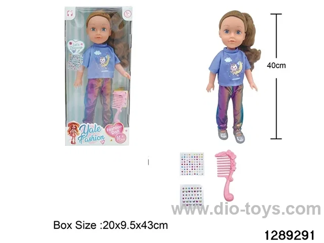 16inch doll in window box
