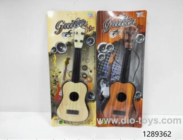 Imitation Wood Grain Guitar (Plastic Wire Strings)/2 styles，2 colors