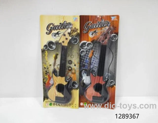 Imitation Wood Grain Guitar (Plastic Wire Strings)/2 styles，2 colors