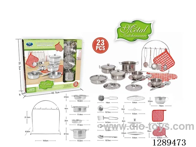 Pretend Play Stainless Steel Cutlery Set