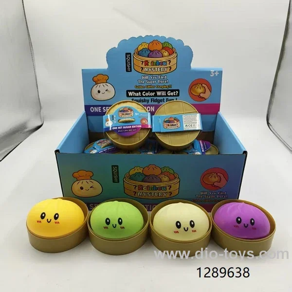 8.5CM Flour ball squeeze toys in display box