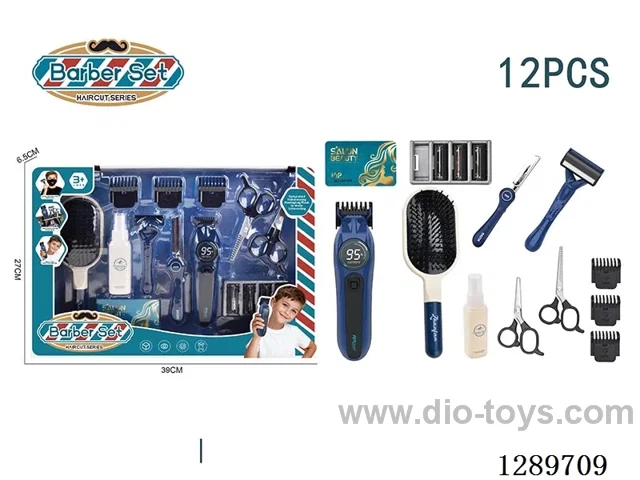 Hair Styling Set (Hair Clipper and Electric Razor, 12-PCS)