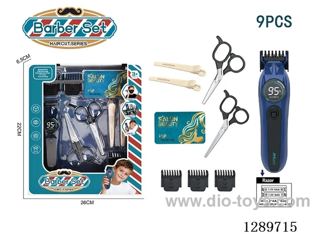 Hair Styling Set (Hair Clipper, 9-PCS Set)