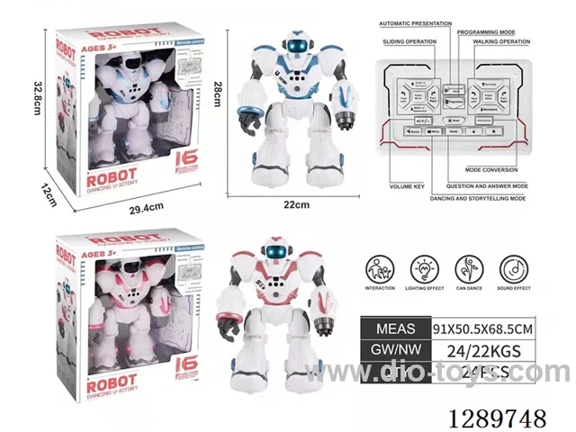 (Infrared) Smart Robot - Motion Programming / Gesture Recognition / Stories / Q&A / Dancing / Included Battery