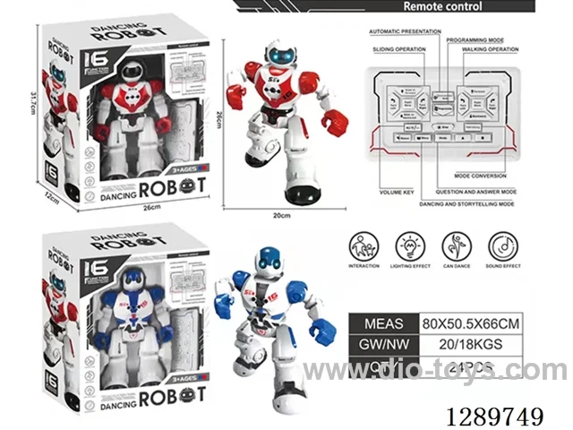 (Infrared) Smart Robot - Motion Programming / Gesture Recognition / Stories / Q&A / Dancing / Included Battery