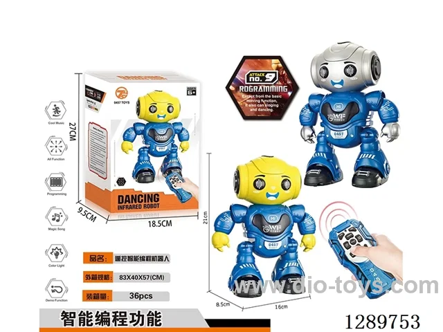 (Infrared) Remote-Controlled Smart Programmable Robot