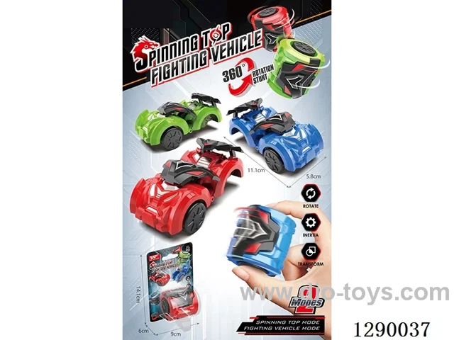 Racing Transforming Spinning Car, 3 Colors