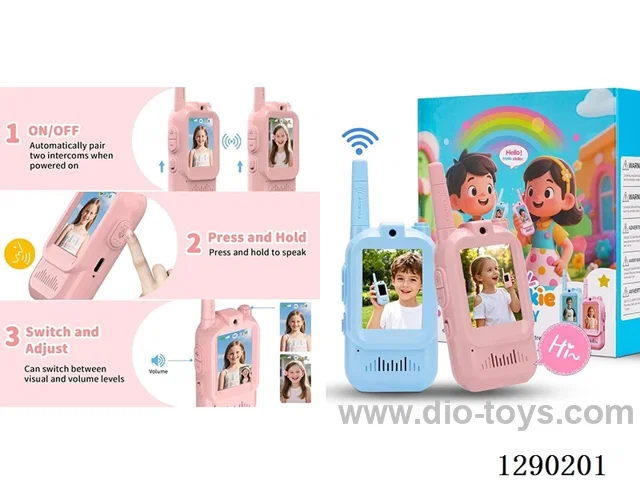 Children's Video Walkie-Talkie - HD Call Toy with Wi-Fi Connectivity