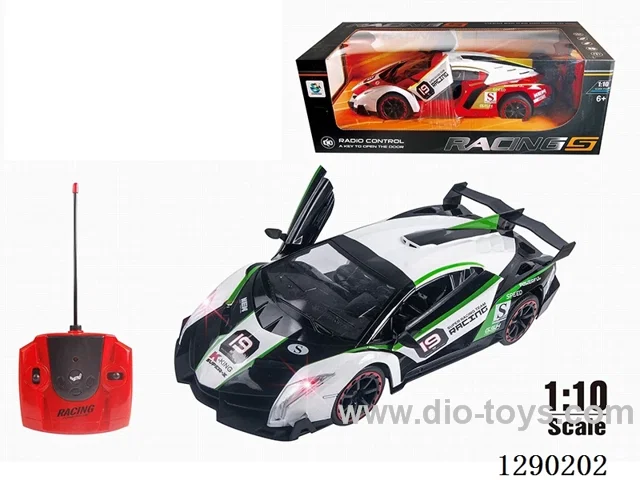 1:10 5ch 27MHZ RC car with light included battery