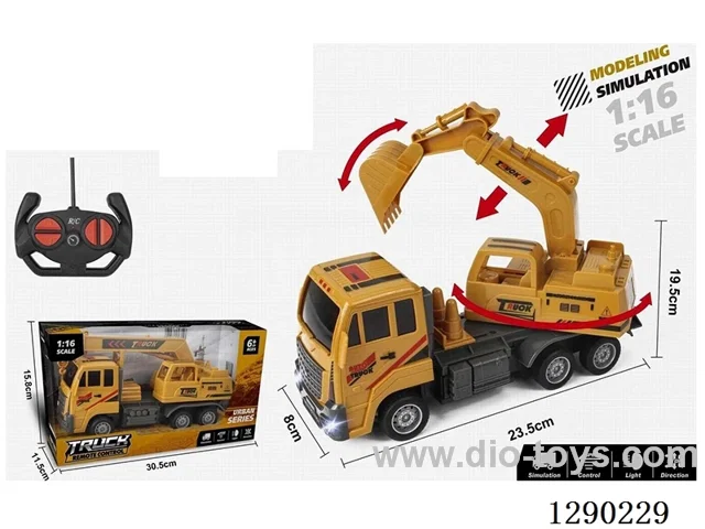 1:16 4ch rc car with light not included battery