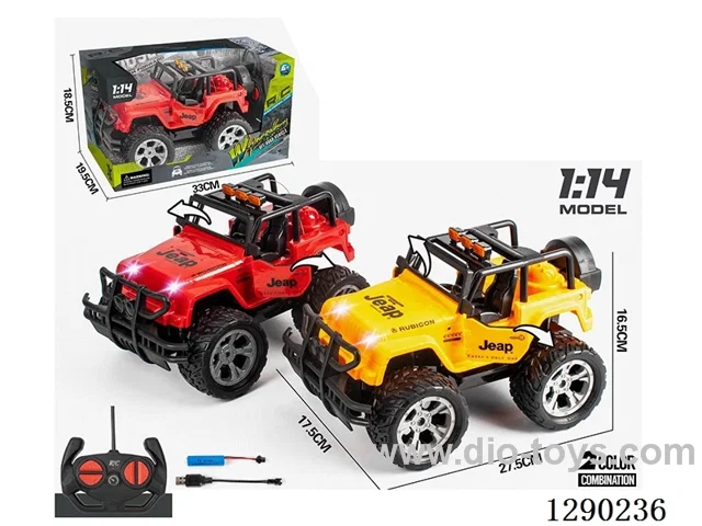 1:14 4ch rc car included battery