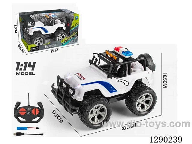 1:14 4ch rc car included battery
