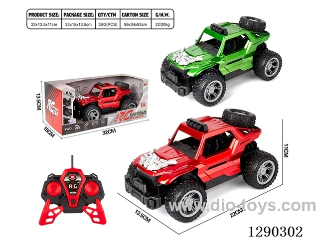 1:16 4ch rc car not included battery