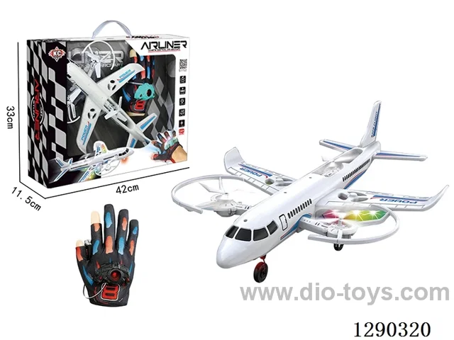 Altitude-Hold Quadcopter (with Glove-Style Controller) included battery