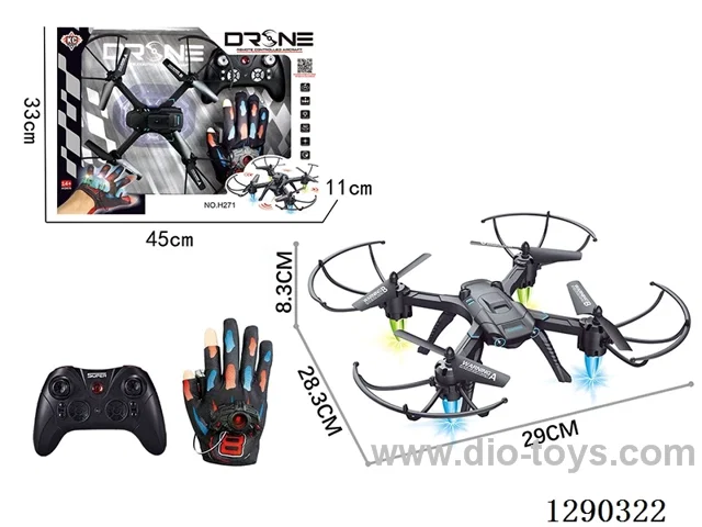 Altitude-Hold Quadcopter (with Dual Controllers) included battery