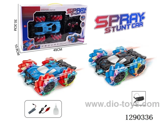 RC stunt car with spray/with Watch Remote Control included battery