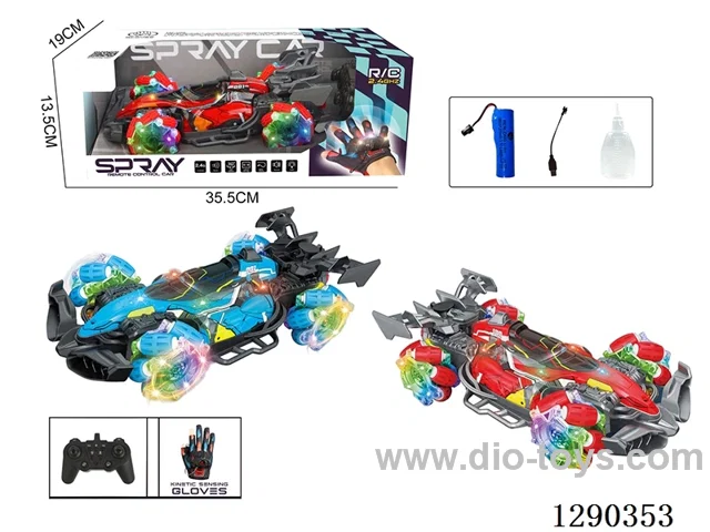 RC stunt car with Handle + Glove dual-control included battery