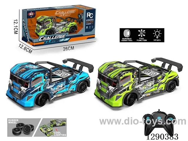 1:20 4ch rc car with light not included battery