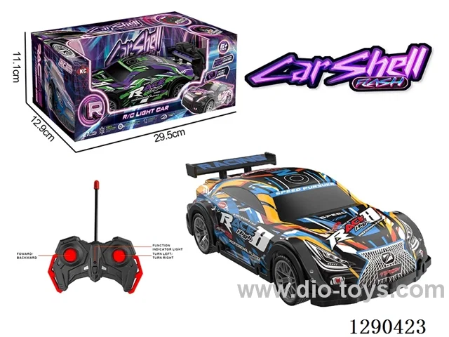1:22 27MHZ RC car with light not included battery