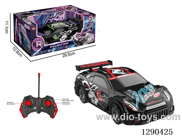 1:22 27MHZ RC car with light not included battery