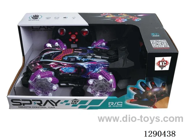 RC Stunt Car with Dual Controls (Handle and Gloves) 3 colors included battery