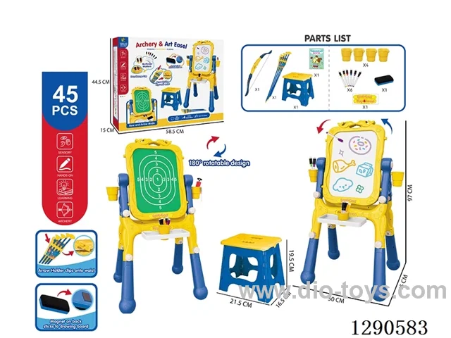 Vertical writing board 2 in 1