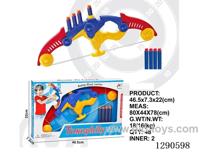 40.6 cm bow and arrow + 4 soft bullets