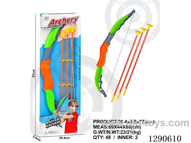 66 cm Bow with Arrows