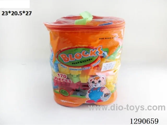 170CPS Orange Building Block Set