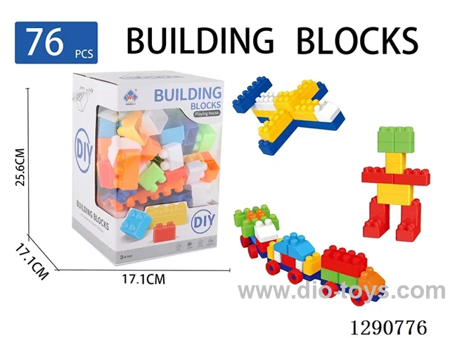 Educational Building Blocks, 76PCS Set