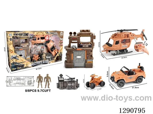 Military Set / Helicopter W L/M (included battery)