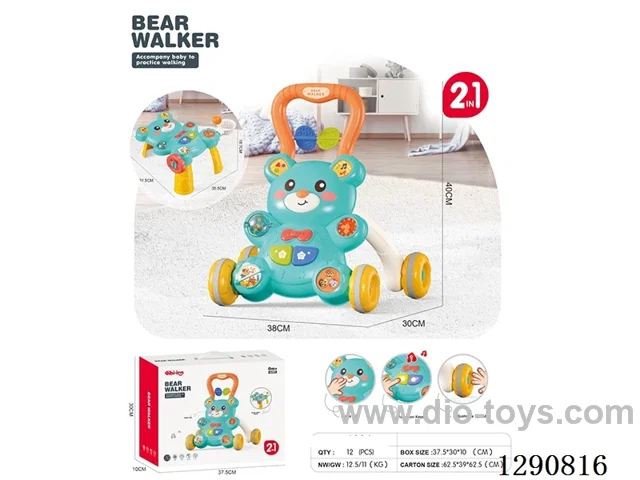 Bear 2-in-1 Walker (Blue)