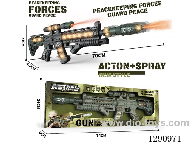 B/O Gun W L/M/spray