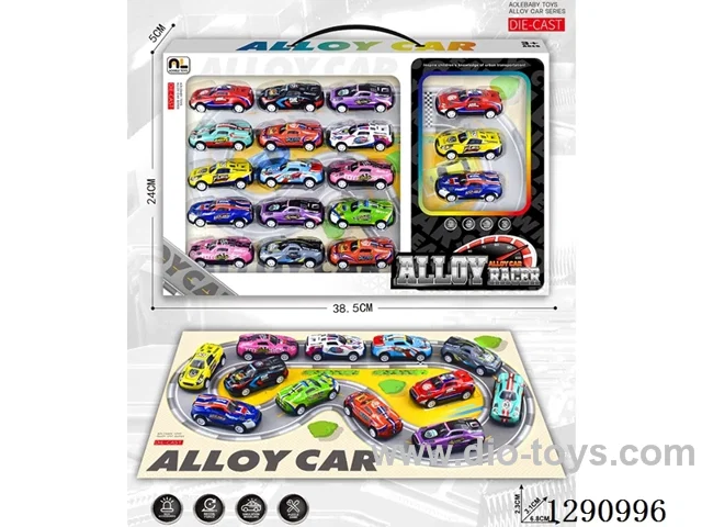 Pull-Back car Set (15 + 3 PCS)