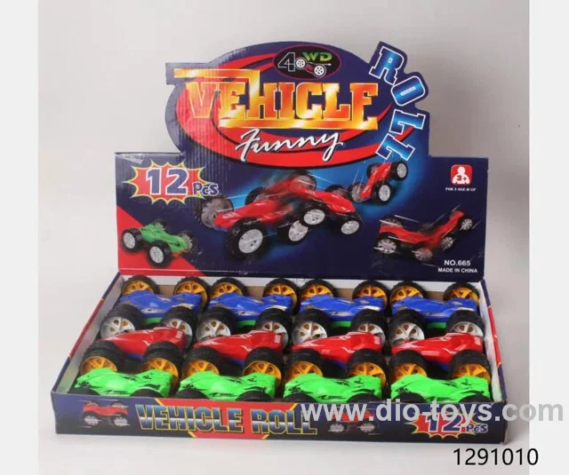 12pcs friction double car