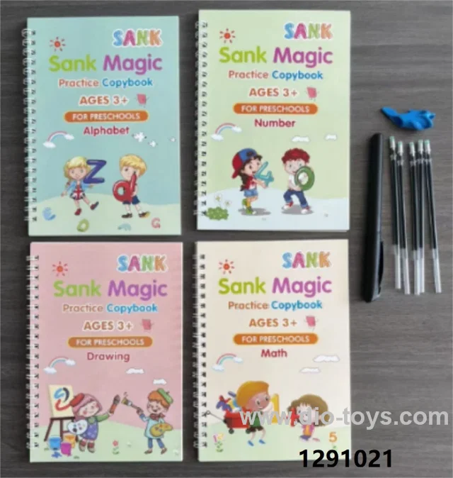Sank magic copybook in oppbag