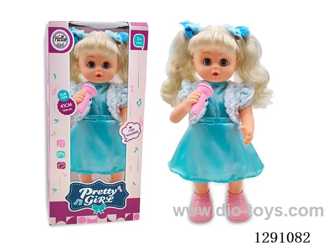 16-inch B/O Doll - With Lights/Singing/Walking (41CM)
