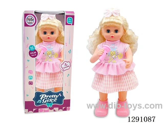 16-inch B/O Doll - With Lights/Singing/Walking (41CM)