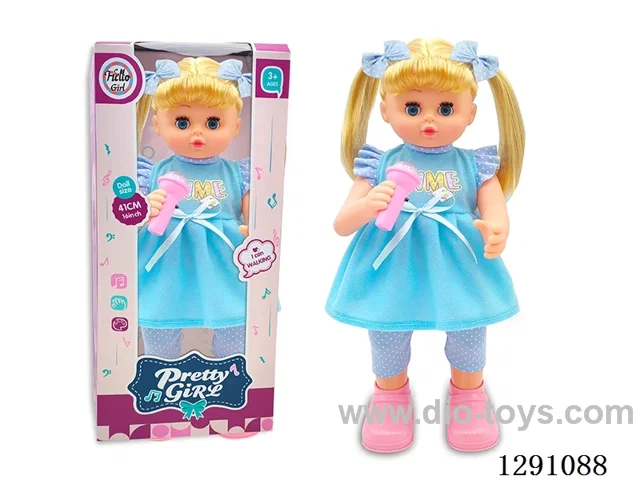 16-inch B/O Doll - With Lights/Singing/Walking (41CM)