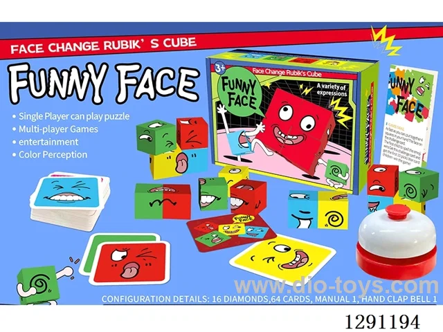 Emoticon Magnetic Cubes, 82PCS