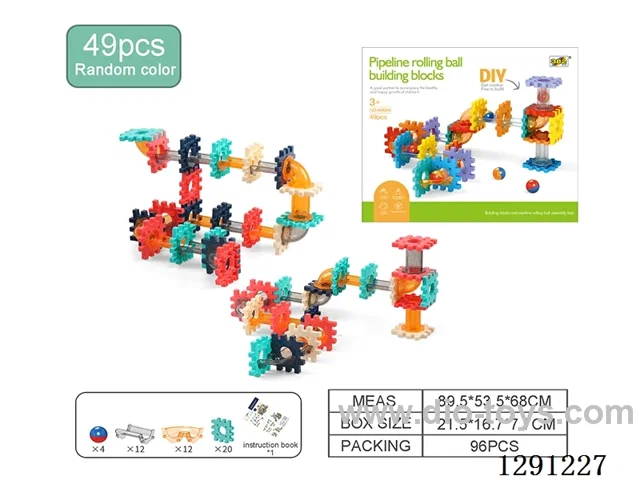 Pipe Building Blocks 49PCS
